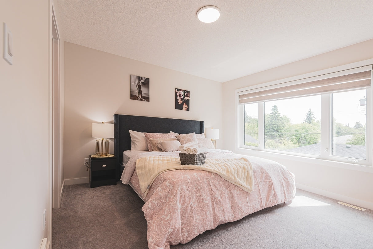 Oriana Bed frame Grey Queen Size