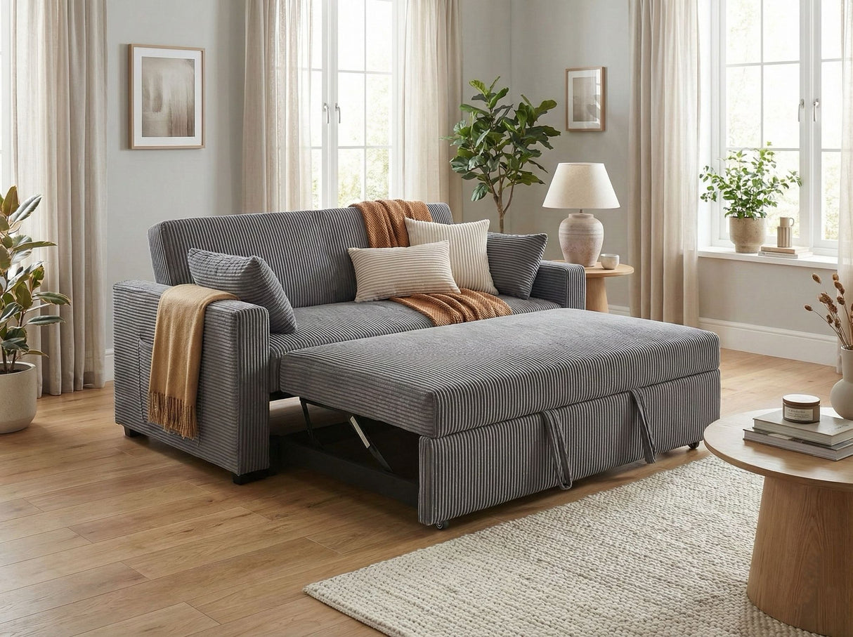 Vessev Sofa Bed Grey