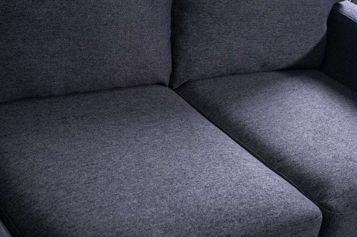 Papango Reversible Corner Sofa (Dark Grey)