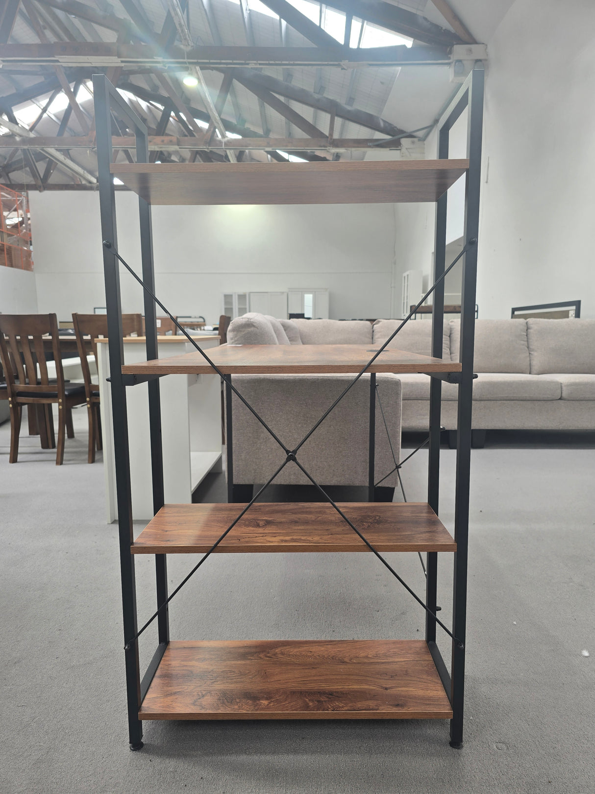 Alives Desk with Shelf (WALNUT)