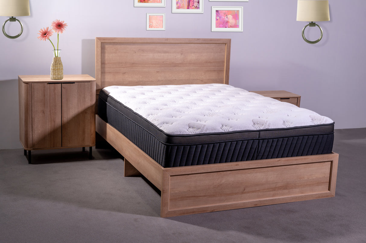 Willow Oak Bed Frame Queen