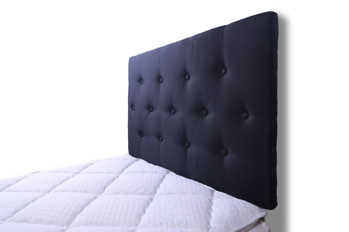 Fenland Headboard Black King Single