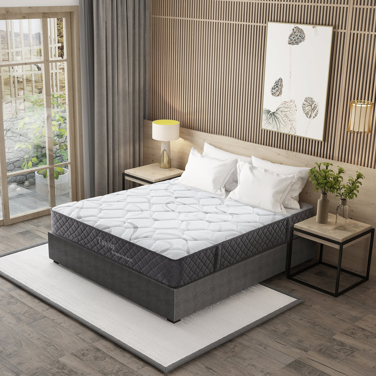 Taylor Pocket spring with Latex King Single Size