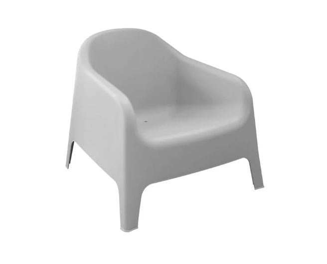 Bass Outdoor Occasional Chair Grey