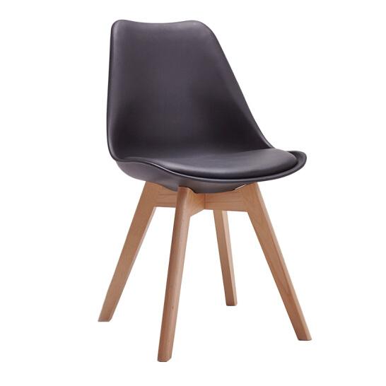 Replica "Sonia" Tulip Dining Black Chair