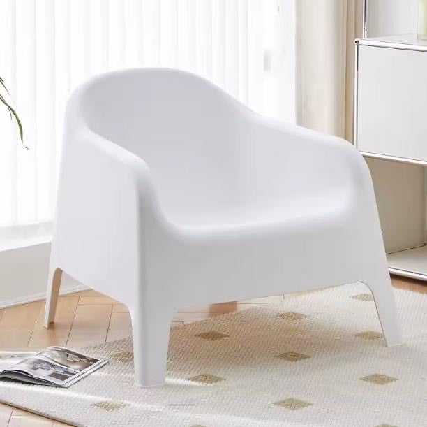 Bass Outdoor Occasional Chair White