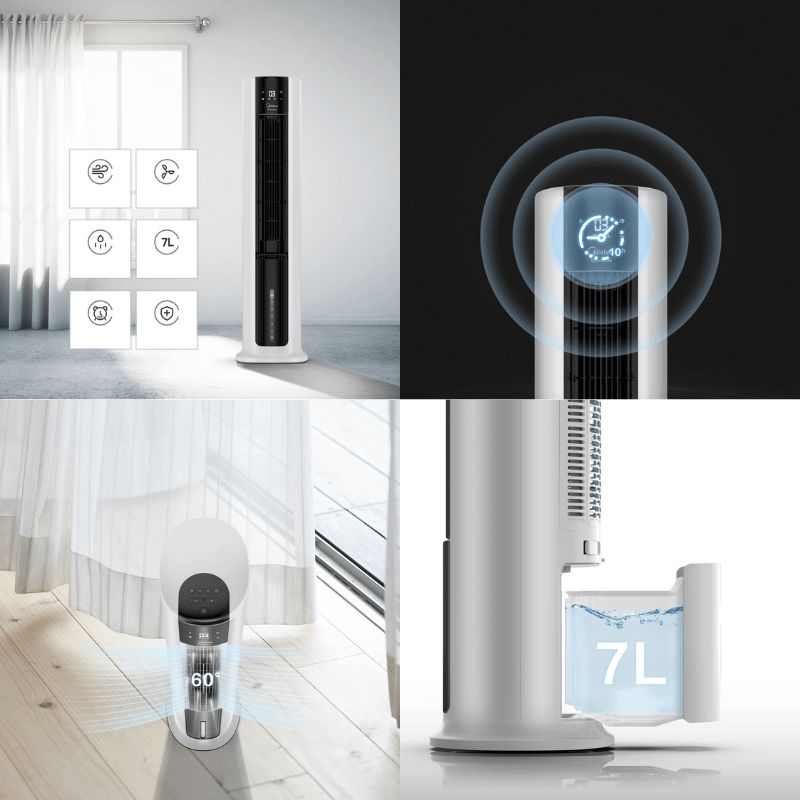 Midea Air Cooler with 7L Water Tank AC120-19ARB