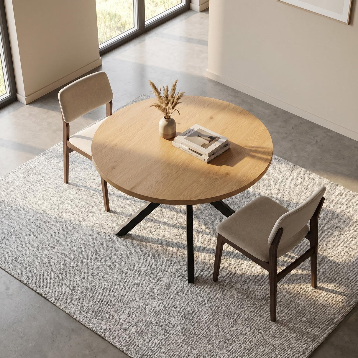 Fraser Round Dining Table Wood