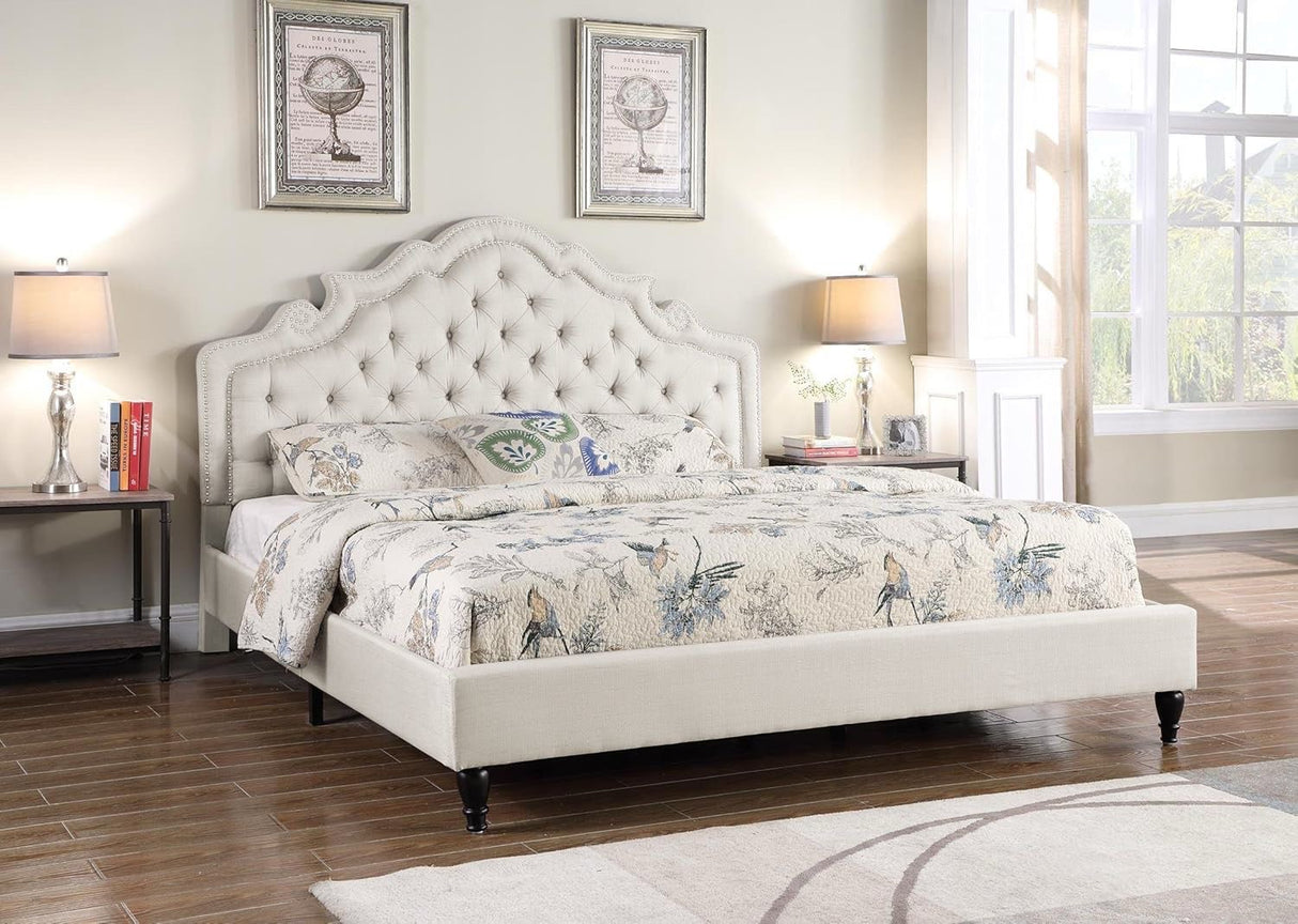 Wilmay Bedframe Beige Double