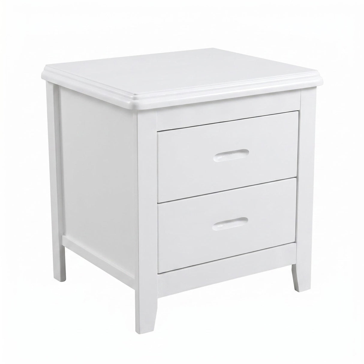 Von Bedside Table White