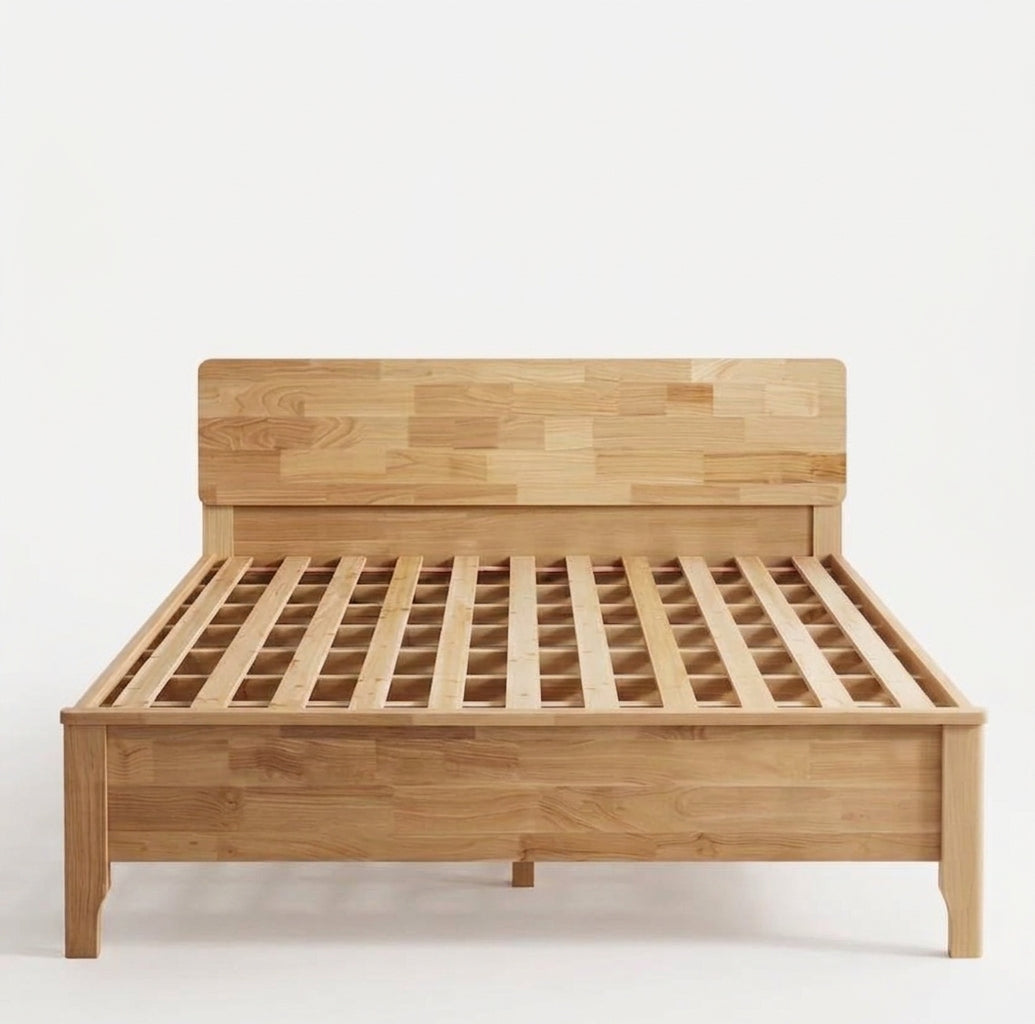 Solid Pine Queen Bed Frame