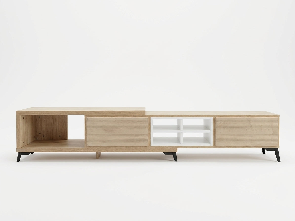 The Flexi Oak Modular TV Unit - Oak