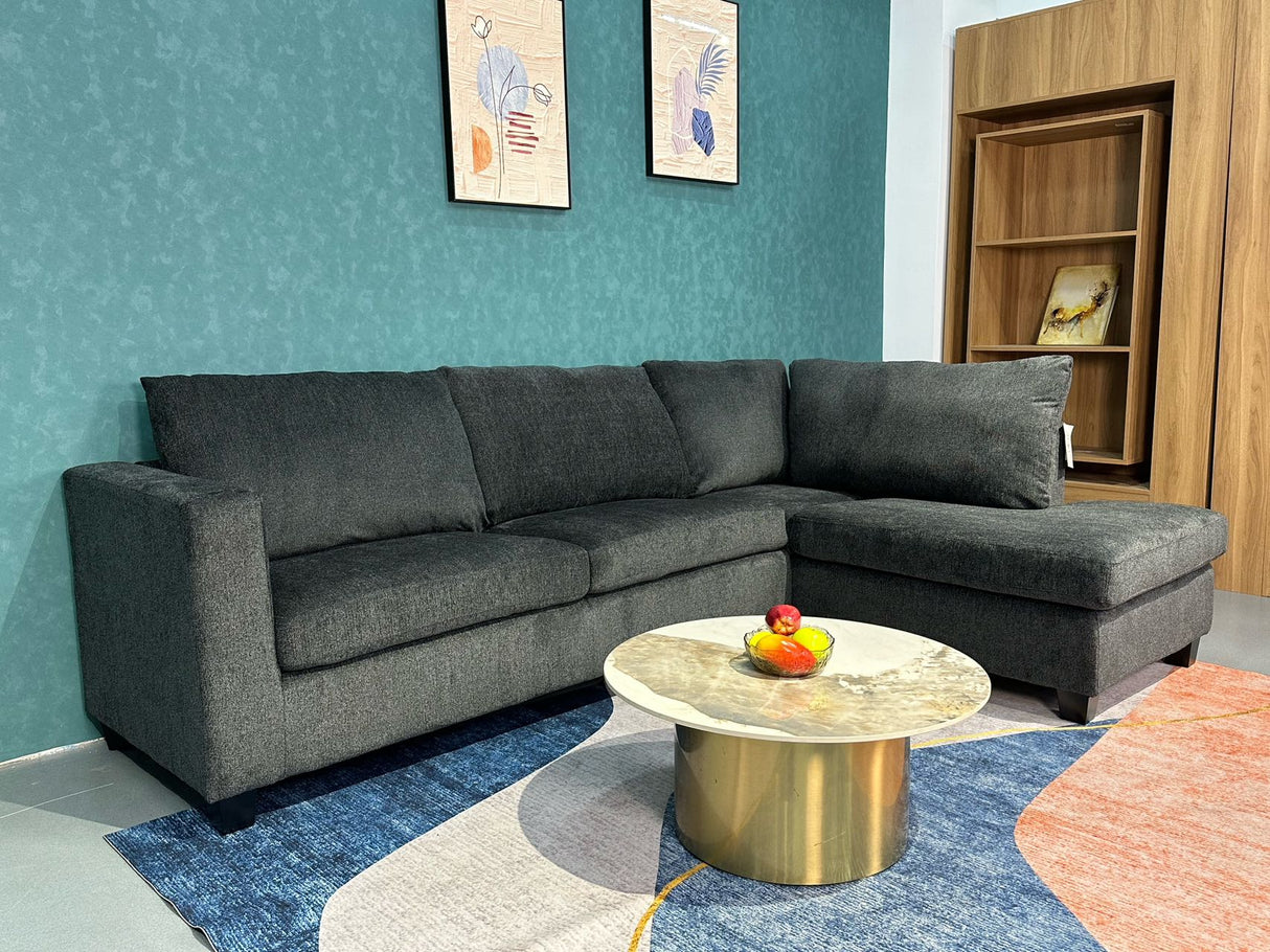 Ganley Modular Dark Grey Right Chaise Lounge Suite