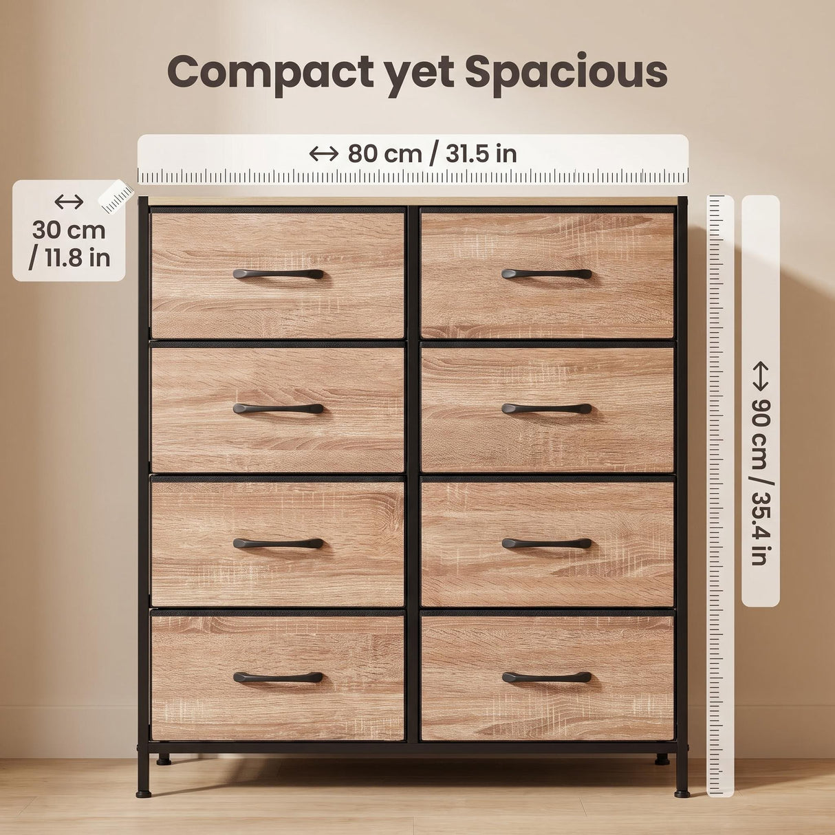 Maskell Eight Drawers