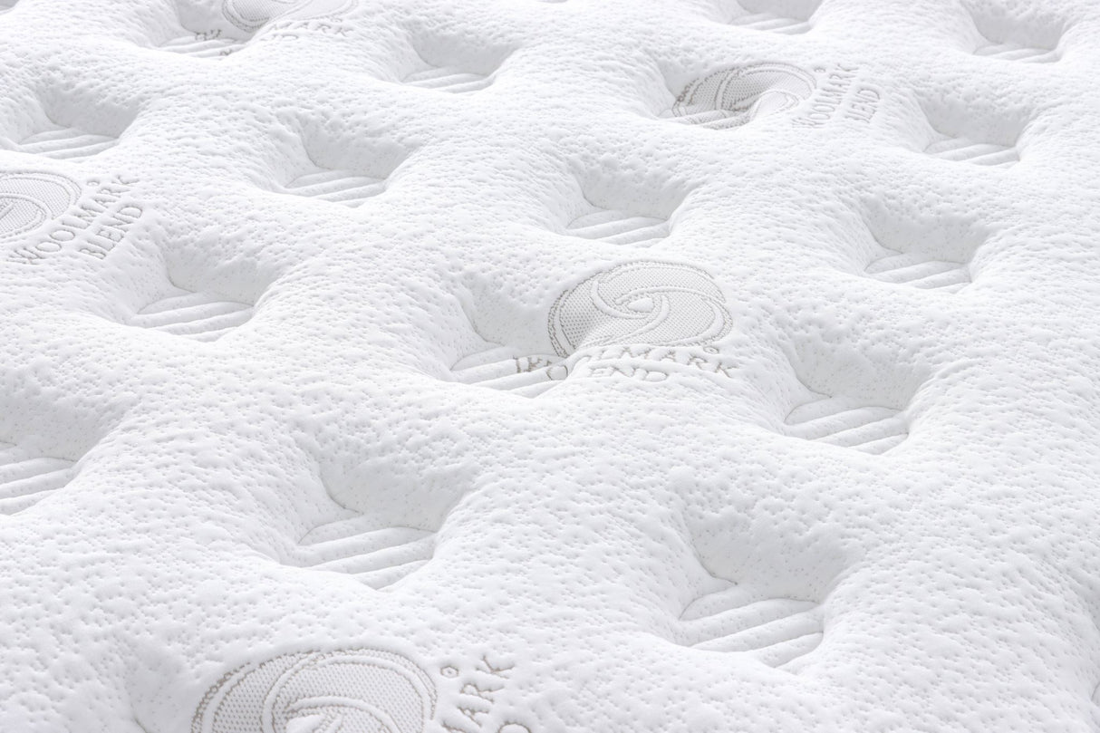 Rutland Pocket Spring mattress with Woolmark Blend Superking