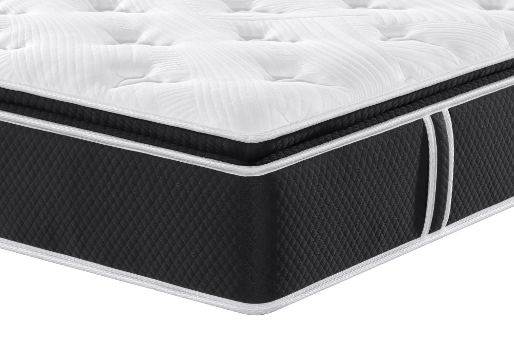 Paunui Pocket Spring Mattress with Plush Pillow Topper King Size