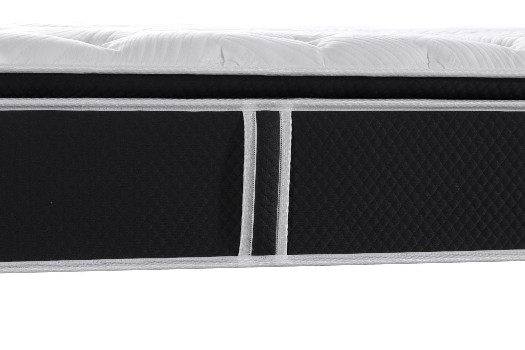 Paunui Pocket Spring Mattress with Plush Pillow Topper King Size