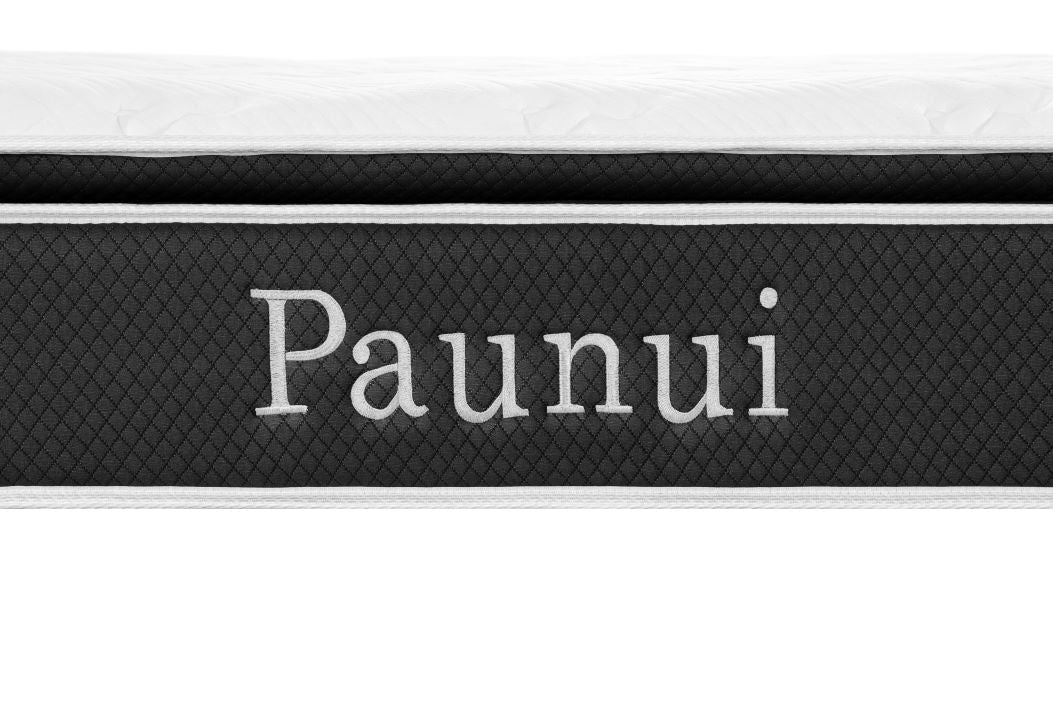 Paunui Pocket Spring Mattress with Plush Pillow Topper King Size