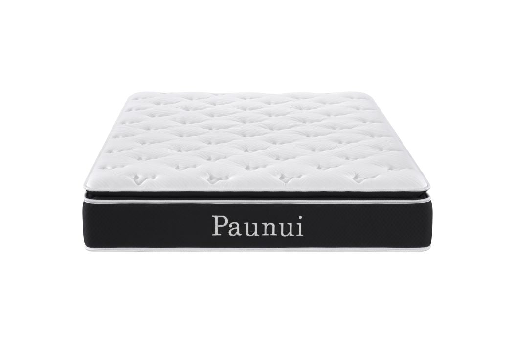 Paunui Pocket Spring Mattress with Plush Pillow Topper King Size