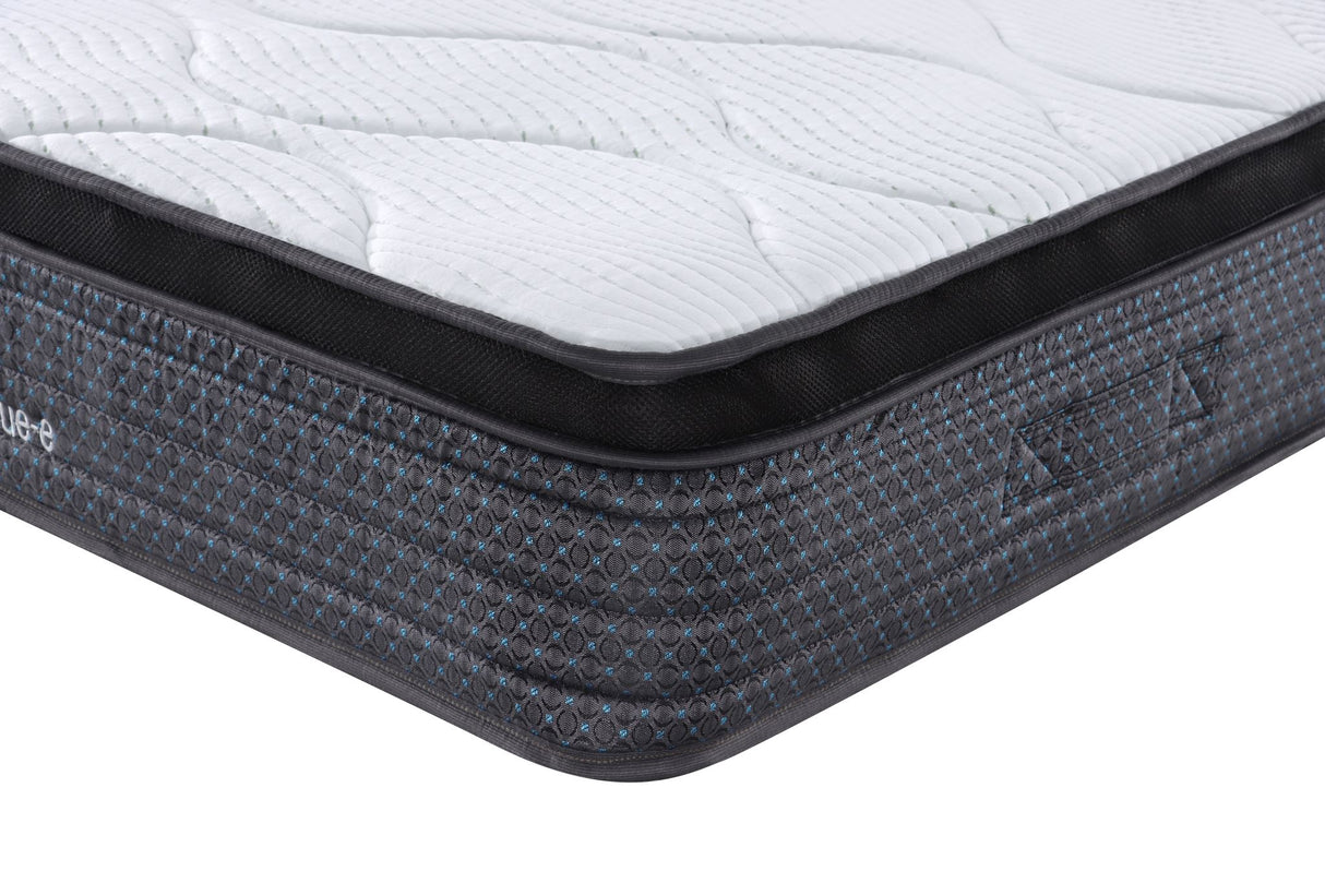 Percy Pocket Spring with Euro Topper King Single