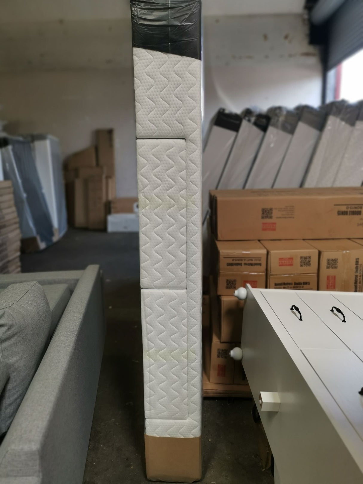 Queen Base with drawers Slate