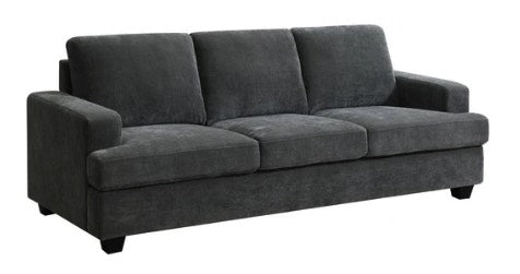 Pycroft 3 Seater Sofa Dark Grey