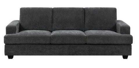 Pycroft 3 Seater Sofa Dark Grey