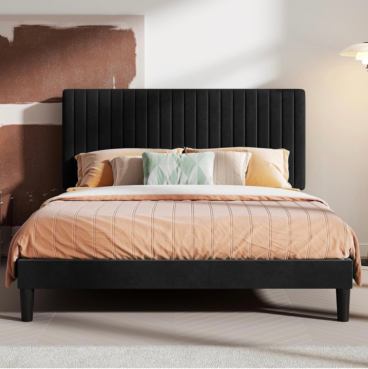 Wyllie Bed Frame Black Double