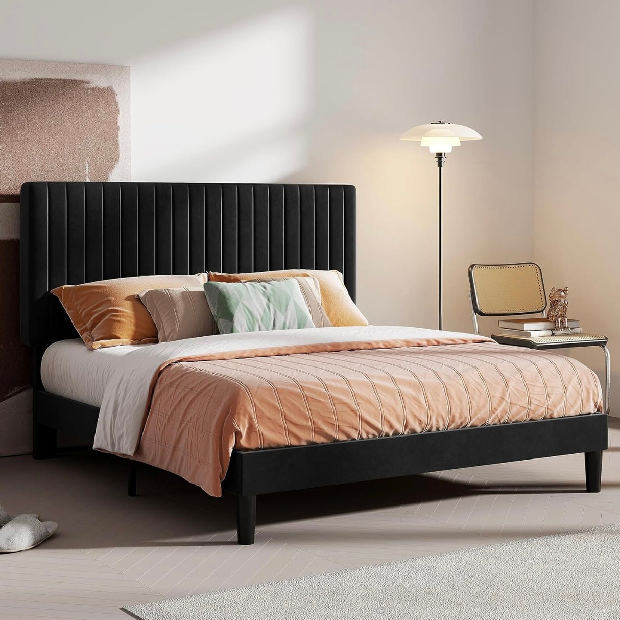 Wyllie Bed Frame Black Double
