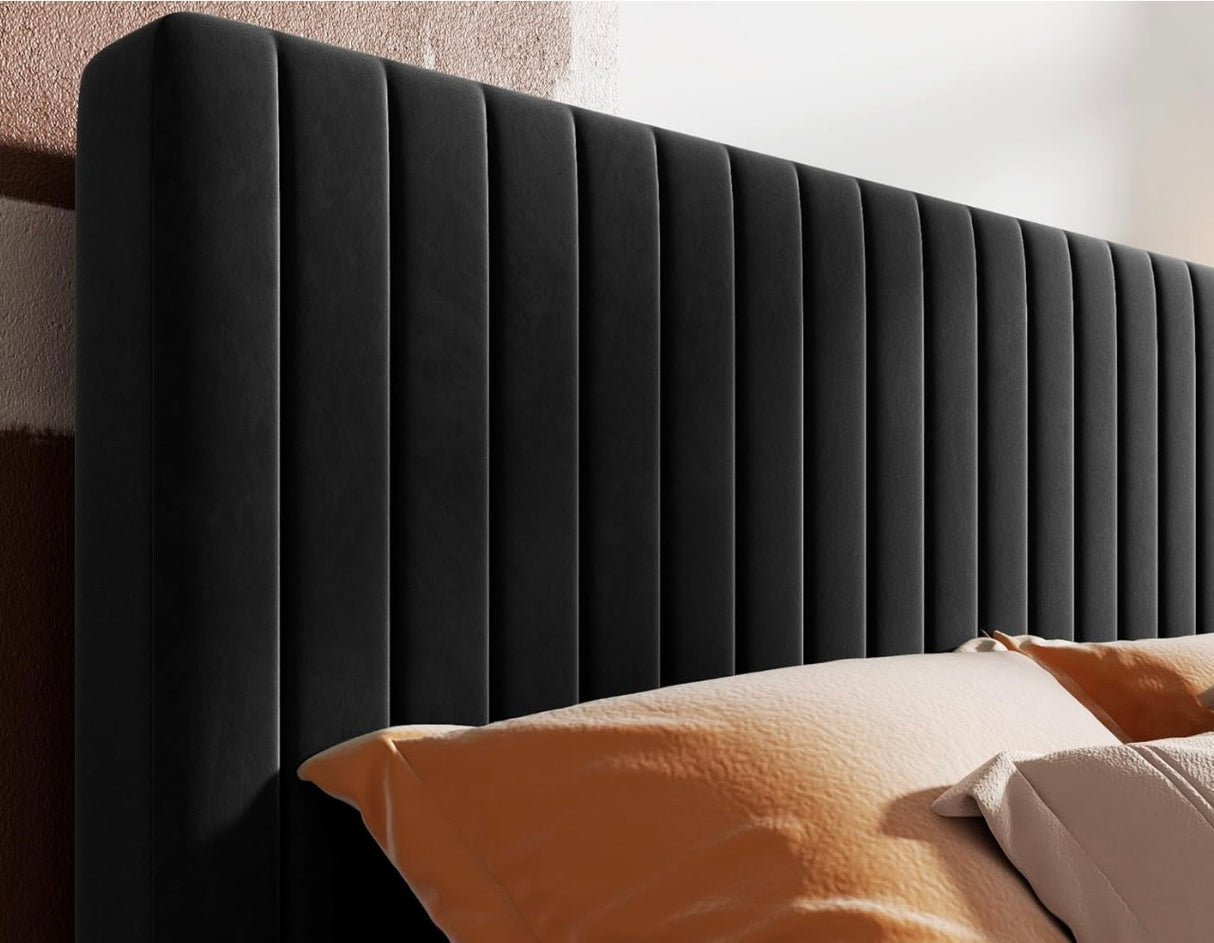 Wyllie Bed Frame Black Double