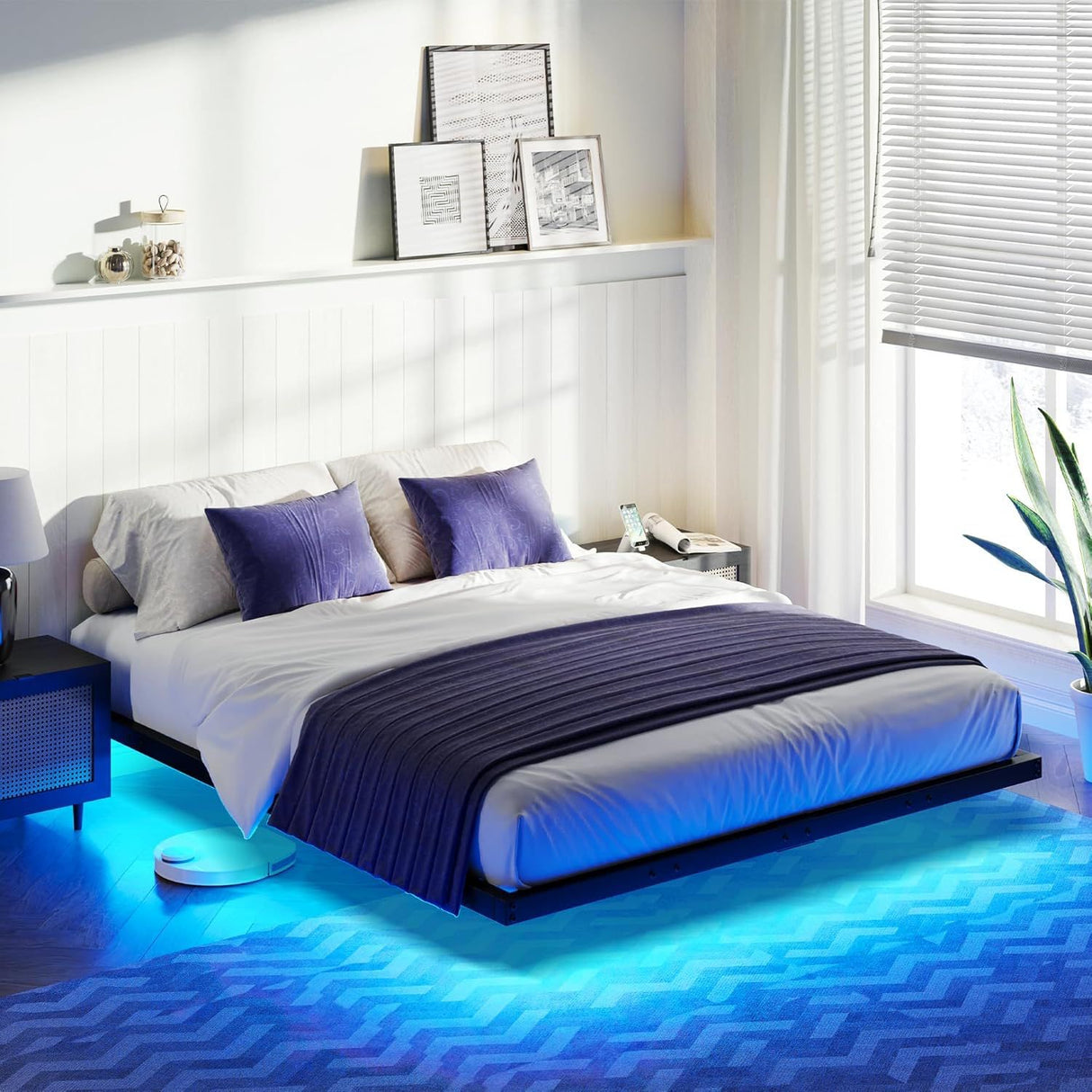 Boa LED Bedframe Queen