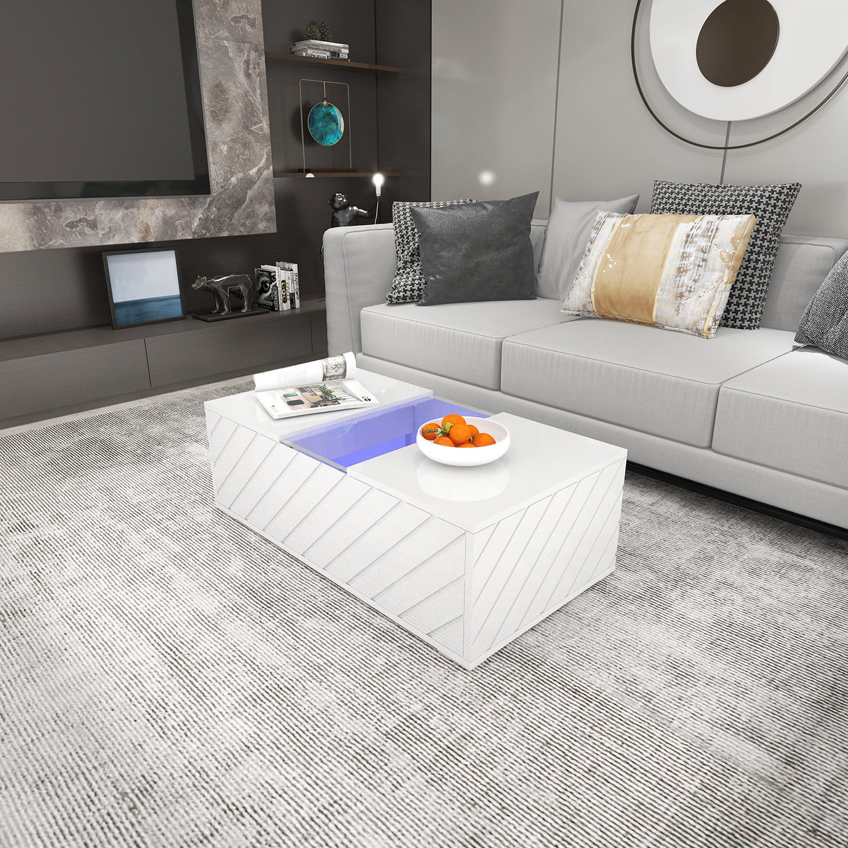 Cove Coffee table White