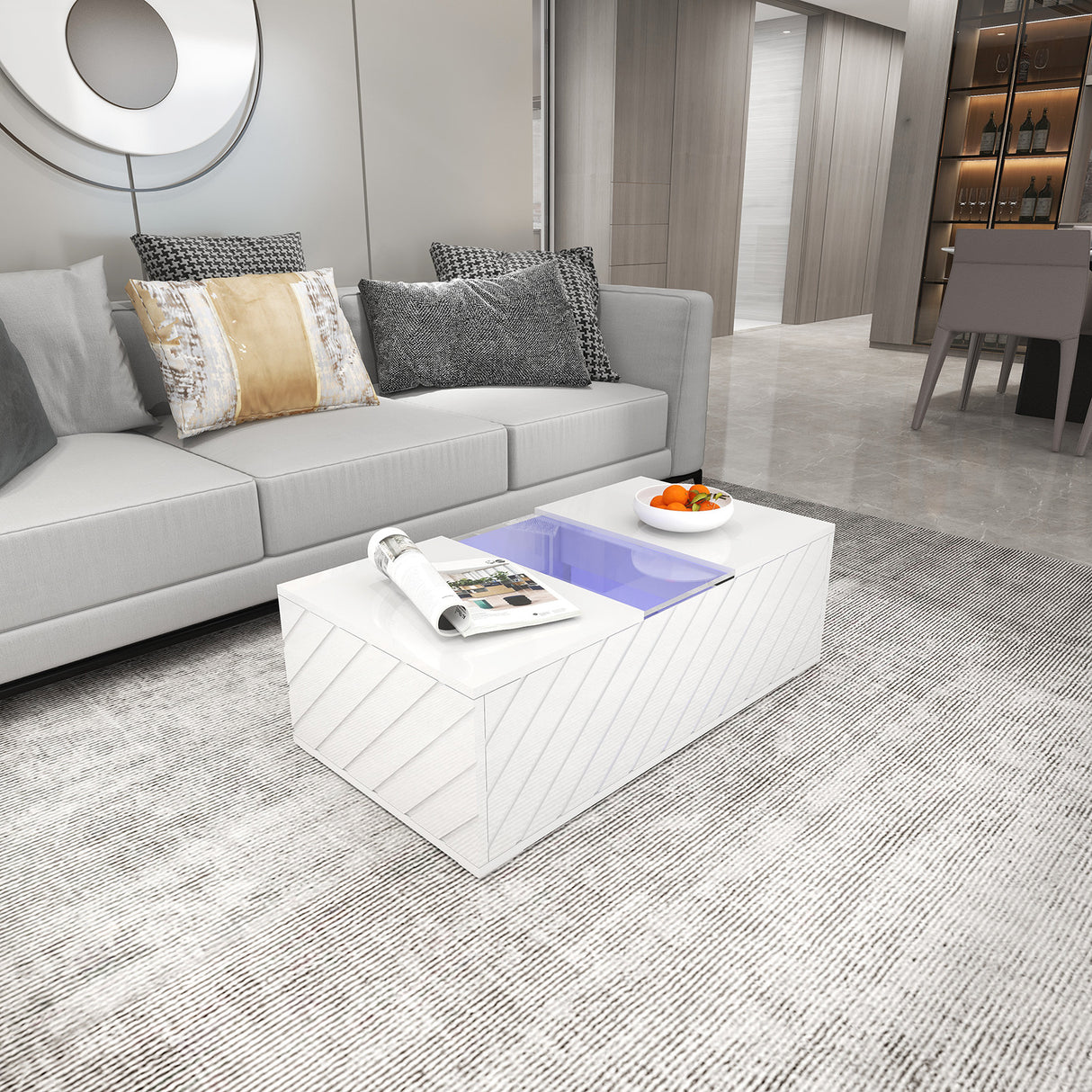 Cove Coffee table White
