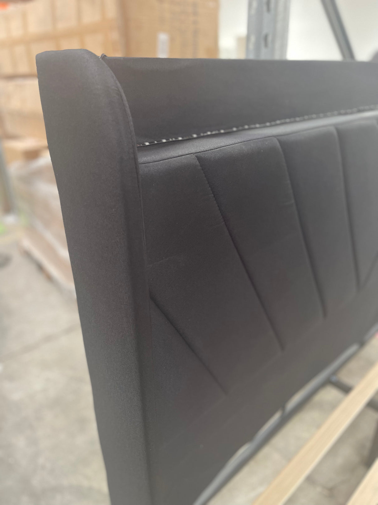 Parrish Bed Frame Black Queen