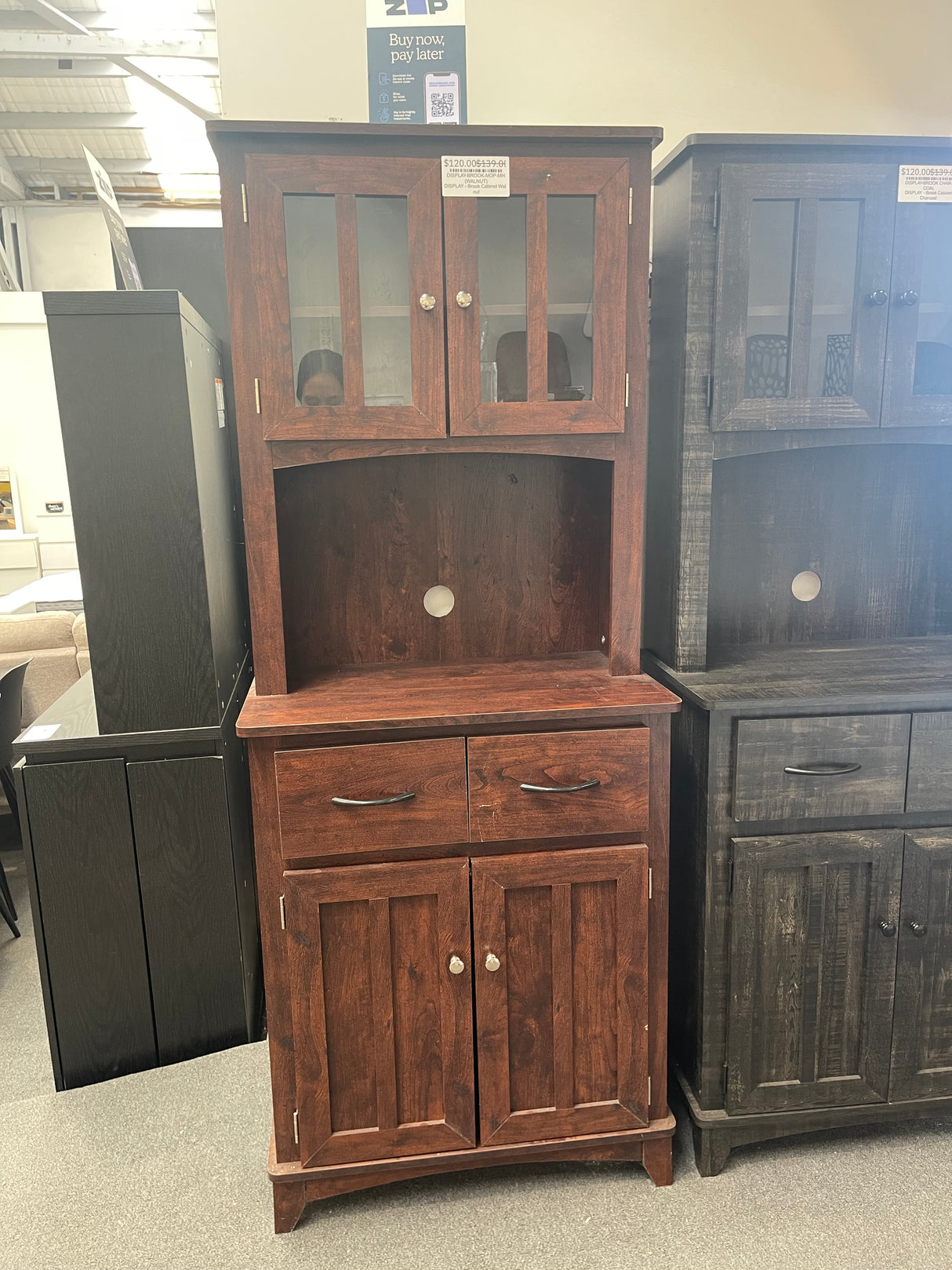 DISPLAY - Brook Cabinet Walnut