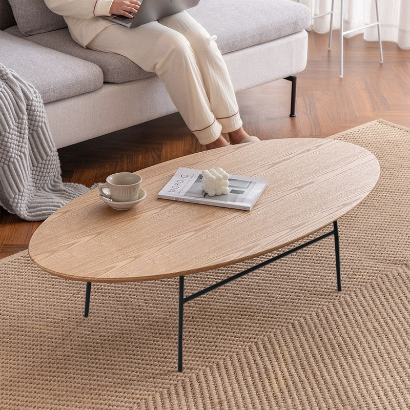 Elegant Oval Coffee Table