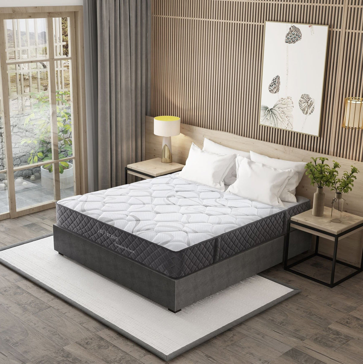 Jefferson Pocket spring with Memory Foam King Single Size