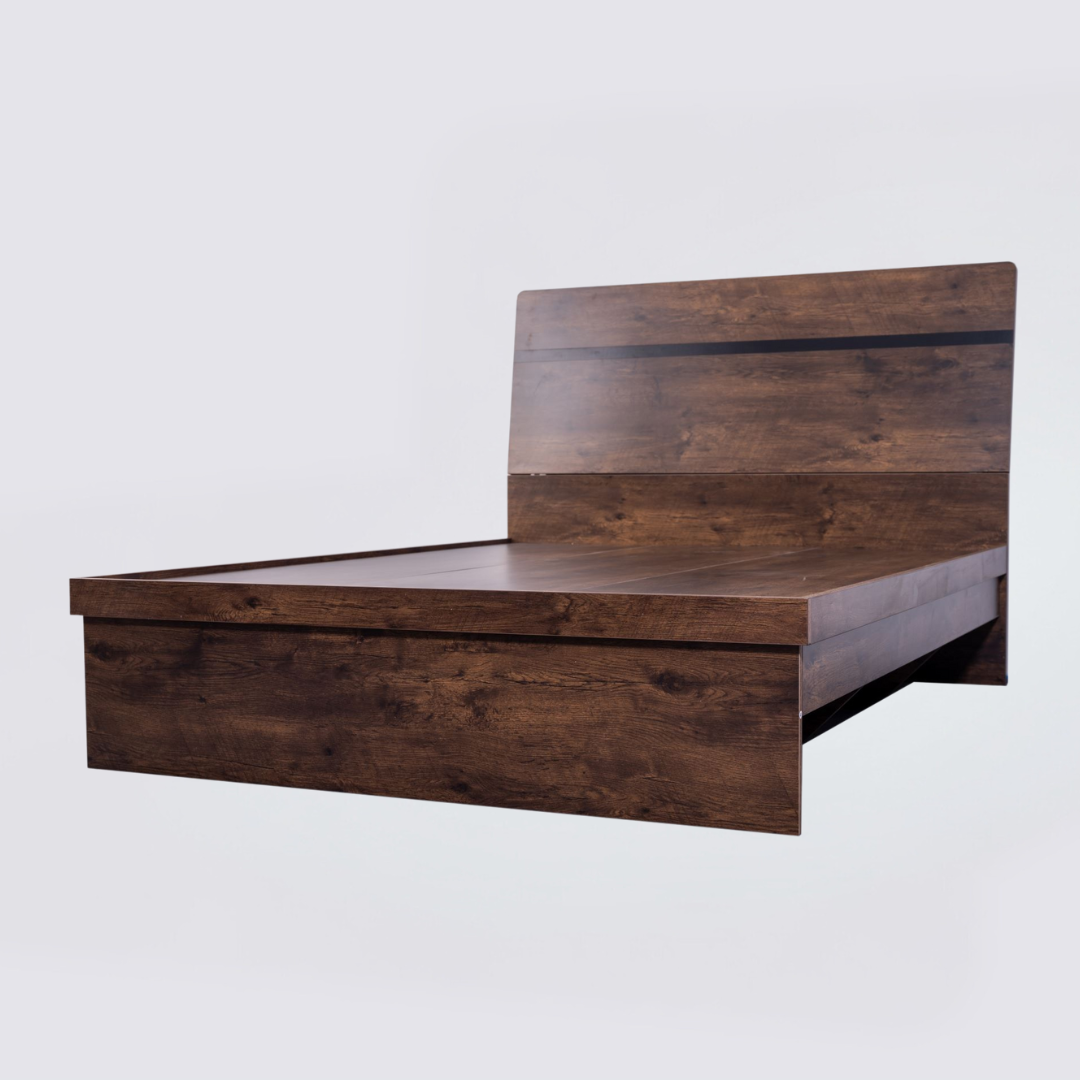 'Byron' Dark Oak Bed frame with Storage Super King