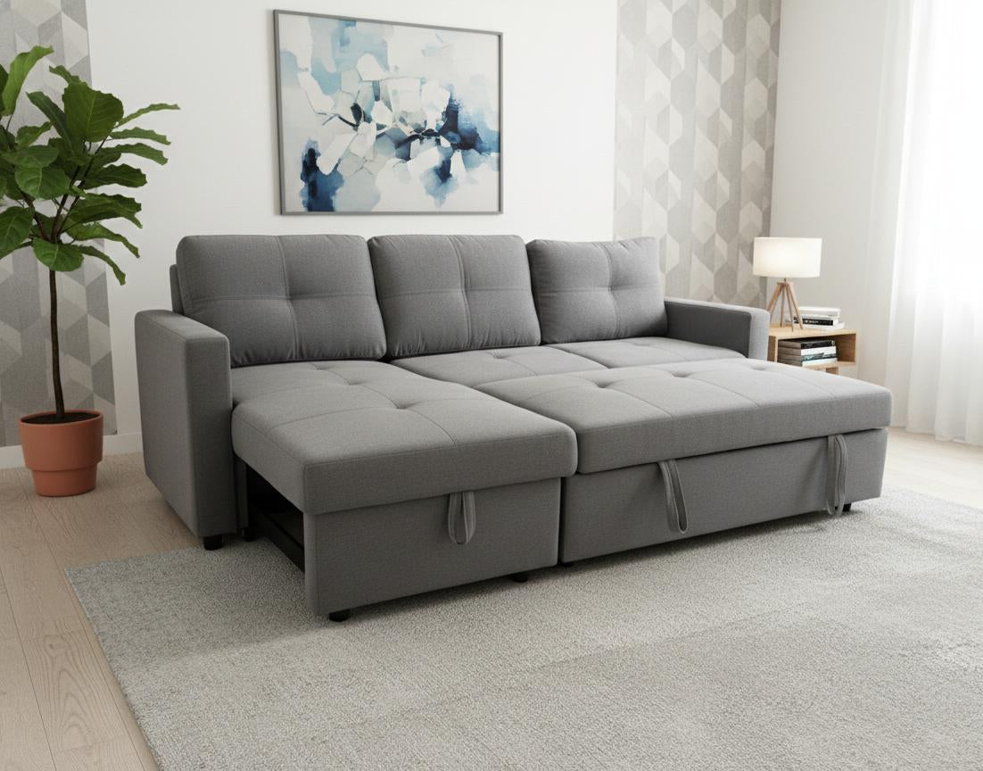 Snooze Sofa Bed Grey