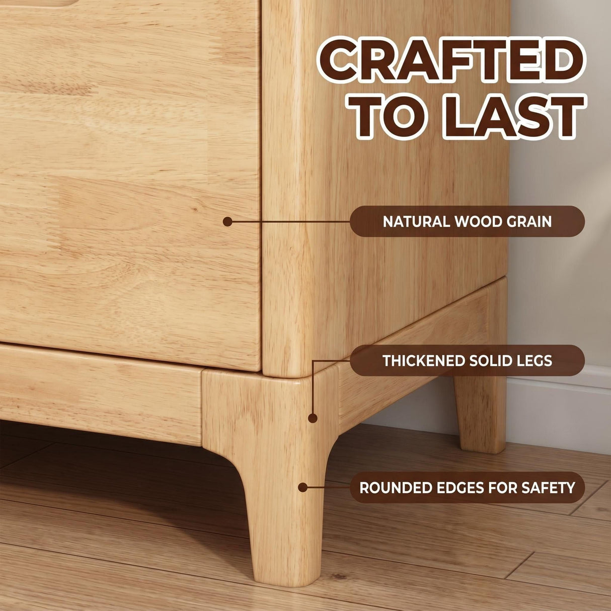 Rydal Solid Rubber Wood Tv Unit