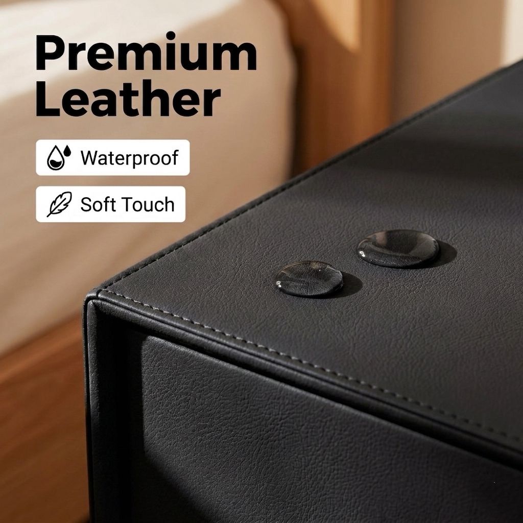 Peek Bedside Table Black