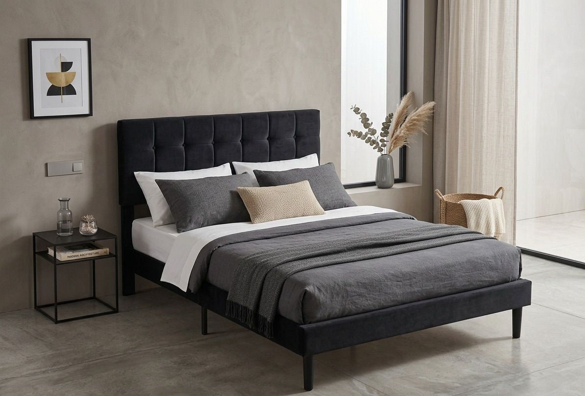 Formosa Bedframe Queen Black