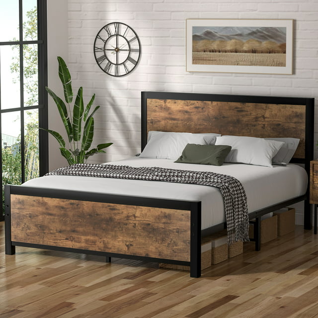 Ikefly Bed Frame Double