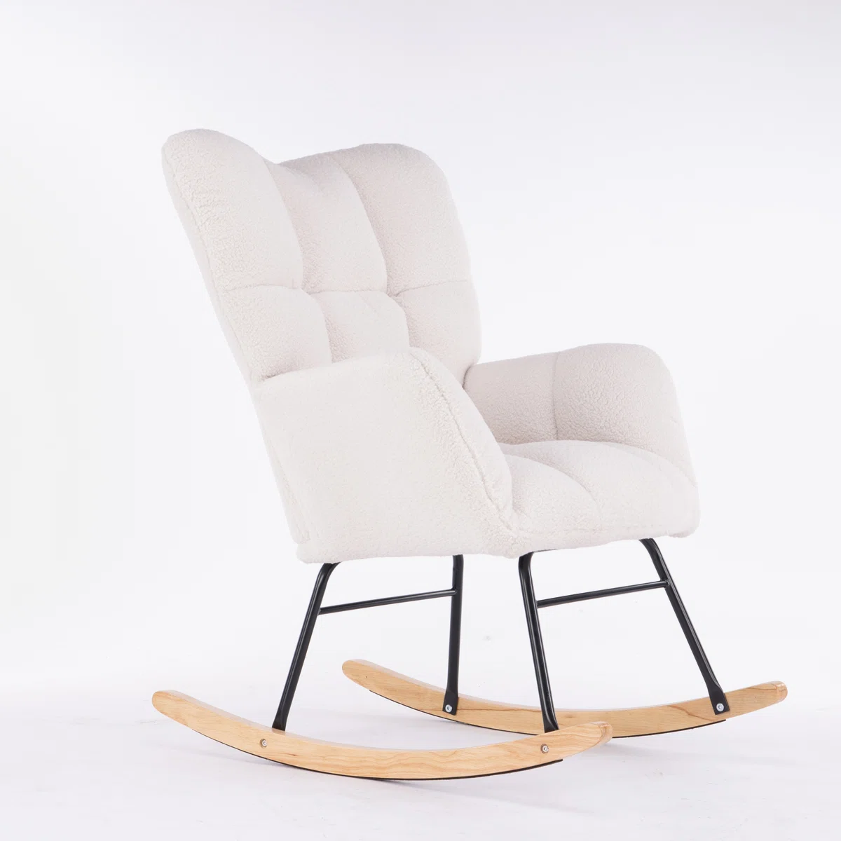 Carter Beige Rocking Chair