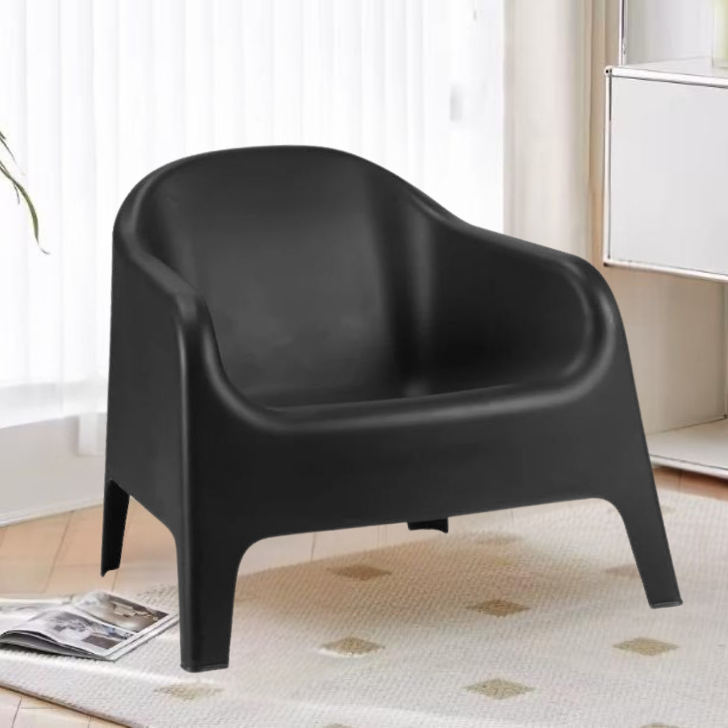 Bass Outdoor Occasional Chair Black