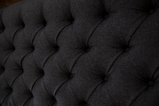 BIRMINGHAM Headboard Charcoal Super King