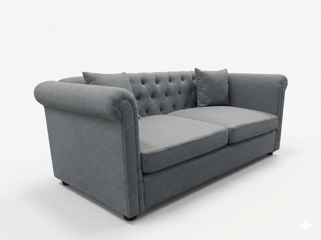 Brookfield 2 Seater Sofa Grey