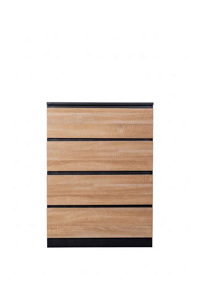 Camie Chest of 4 Drawers Black