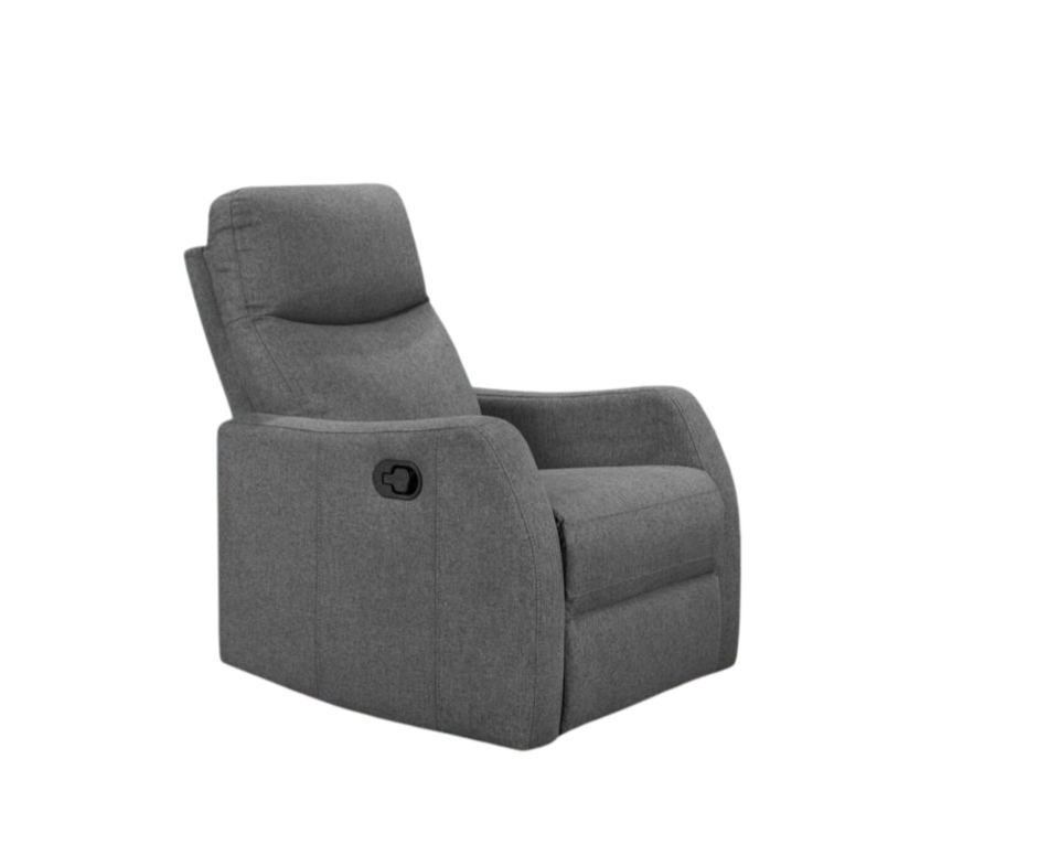 Brylee Dark Grey Recliner 1 Seater
