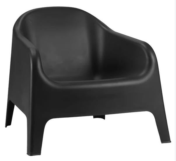 Bass Outdoor Occasional Chair Black